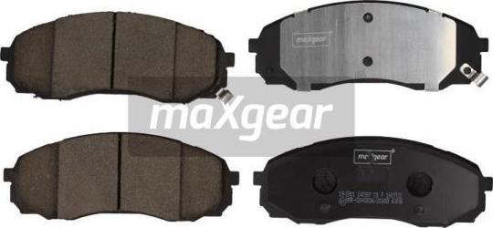 Maxgear 19-2901 - Brake Pad Set, disc brake onlydrive.pro