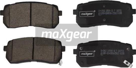 Maxgear 19-2902 - Brake Pad Set, disc brake onlydrive.pro