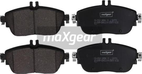 Maxgear 19-2910 - Stabdžių trinkelių rinkinys, diskinis stabdys onlydrive.pro