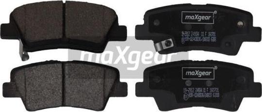 Maxgear 19-2912 - Brake Pad Set, disc brake onlydrive.pro