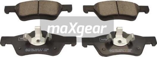 Maxgear 19-2984 - Stabdžių trinkelių rinkinys, diskinis stabdys onlydrive.pro