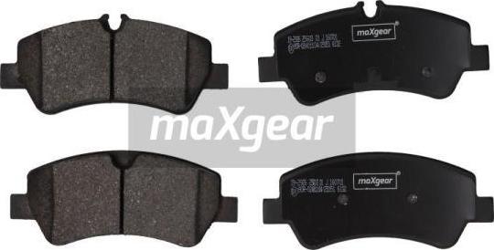 Maxgear 19-2926 - Тормозные колодки, дисковые, комплект onlydrive.pro