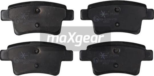 Maxgear 19-2089 - Brake Pad Set, disc brake onlydrive.pro