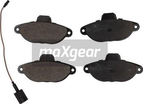 Maxgear 19-2141 - Тормозные колодки, дисковые, комплект onlydrive.pro