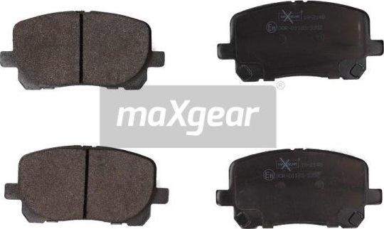 Maxgear 19-2148 - Brake Pad Set, disc brake onlydrive.pro