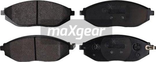 Maxgear 19-2168 - Brake Pad Set, disc brake onlydrive.pro