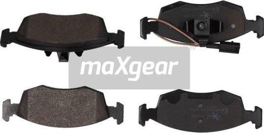 Maxgear 19-2108 - Stabdžių trinkelių rinkinys, diskinis stabdys onlydrive.pro