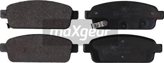 Maxgear 19-2103 - Brake Pad Set, disc brake onlydrive.pro