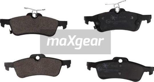 Maxgear 19-2175 - Stabdžių trinkelių rinkinys, diskinis stabdys onlydrive.pro