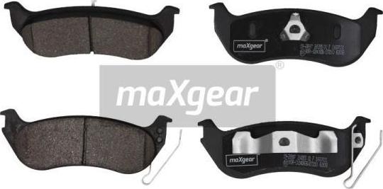 Maxgear 19-2897 - Stabdžių trinkelių rinkinys, diskinis stabdys onlydrive.pro