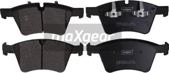 Maxgear 19-2889 - Bremžu uzliku kompl., Disku bremzes onlydrive.pro