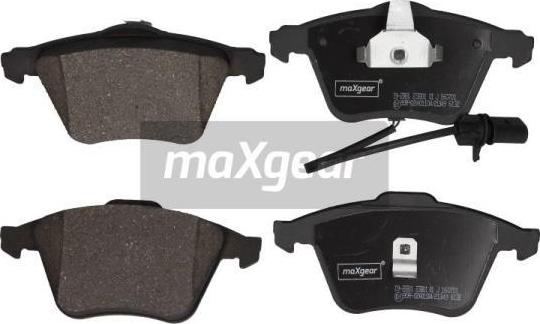 Maxgear 19-2881 - Stabdžių trinkelių rinkinys, diskinis stabdys onlydrive.pro