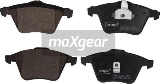 Maxgear 19-2883 - Stabdžių trinkelių rinkinys, diskinis stabdys onlydrive.pro