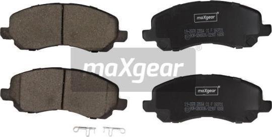 Maxgear 19-2878 - Brake Pad Set, disc brake onlydrive.pro