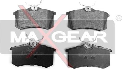 Maxgear 19-0428 - Brake Pad Set, disc brake onlydrive.pro