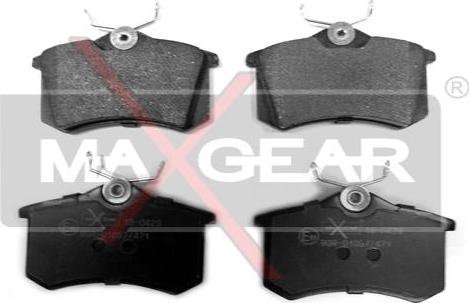 Maxgear 19-0429 - Brake Pad Set, disc brake onlydrive.pro