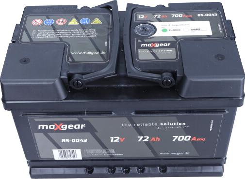 Maxgear 85-0043 - Starter Battery onlydrive.pro