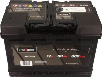 Maxgear 85-0014 - Starter Battery onlydrive.pro