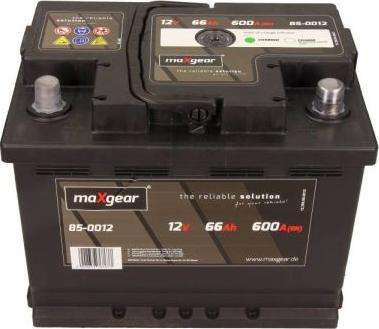 Maxgear 85-0012 - Starter Battery onlydrive.pro