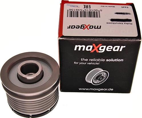 Maxgear 30-0090 - Pulley, alternator, freewheel clutch onlydrive.pro