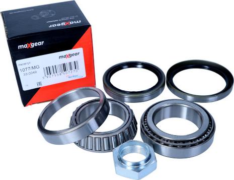 Maxgear 33-0049 - Bearing Kit, wheel hub onlydrive.pro