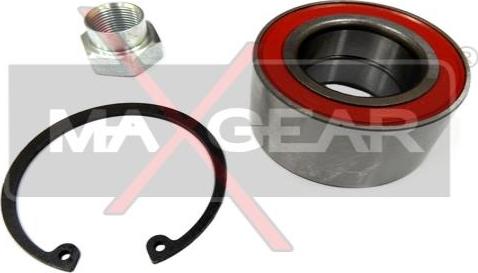 Maxgear 33-0143 - Комплект подшипника, ступицы колеса onlydrive.pro