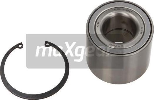 Maxgear 33-0793 - Bearing Kit, wheel hub onlydrive.pro