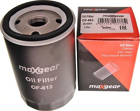 Maxgear 26-0131 - Oil Filter onlydrive.pro