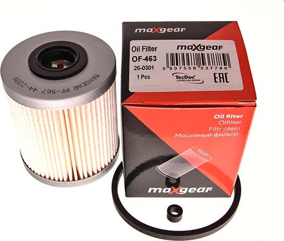 Maxgear 26-0316 - Fuel filter onlydrive.pro