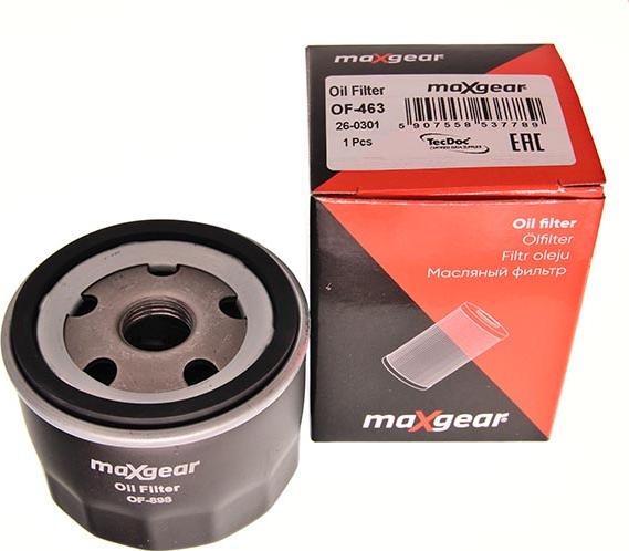 Maxgear 26-0267 - Eļļas filtrs onlydrive.pro