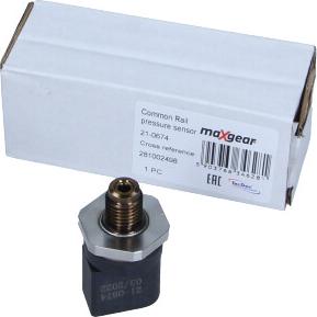 Maxgear 21-0674 - Sensor, fuel pressure onlydrive.pro