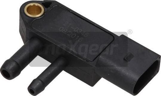 Maxgear 21-0345 - Sensor, exhaust pressure onlydrive.pro