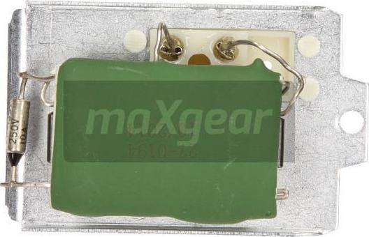 Maxgear 27-0194 - Rezistors, Salona ventilators onlydrive.pro