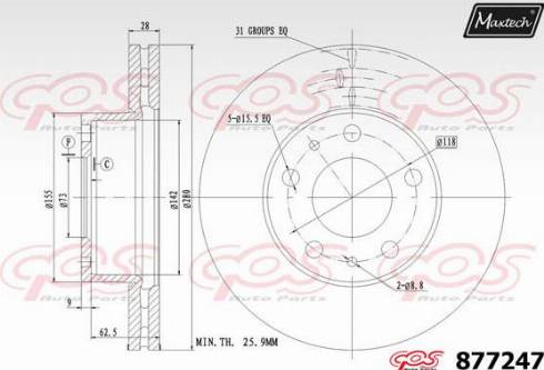 TRW DF6918S - Brake Disc onlydrive.pro