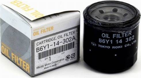 MAZDA B 6Y1-14302-A - Oil Filter onlydrive.pro