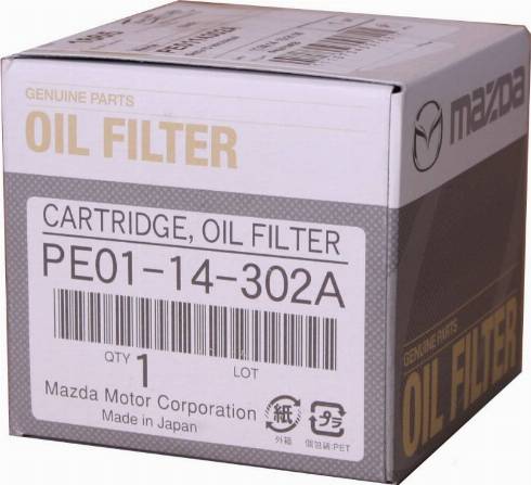 MAZDA PE01-14-302A 9A - ГѓвЂ“lfilter onlydrive.pro