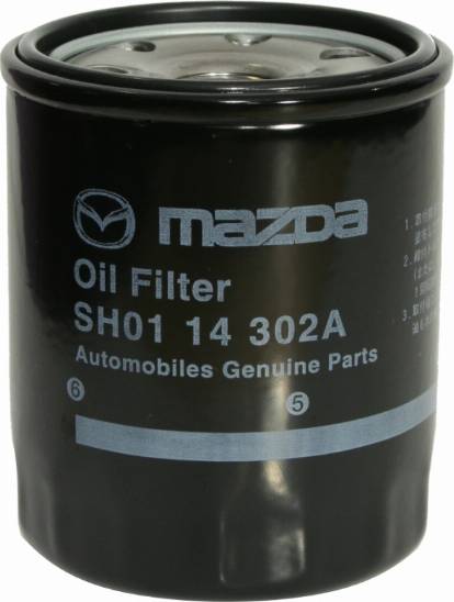 MAZDA SH0114302A - Oil Filter onlydrive.pro