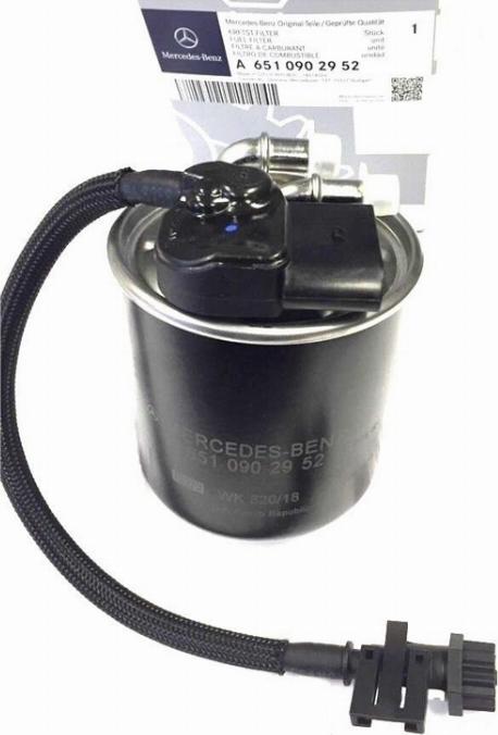 Mercedes-Benz A 651 090 29 52 - Fuel filter onlydrive.pro