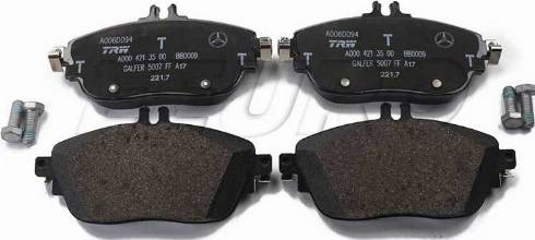 Mercedes-Benz A0084200620 - Brake Pad Set, disc brake onlydrive.pro