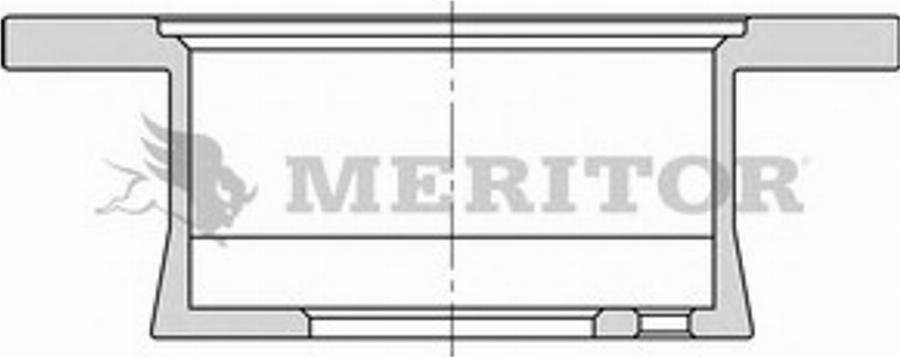 Meritor MBR6012 - Brake Disc onlydrive.pro