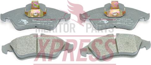 Meritor MDP1038 - Brake Pad Set, disc brake onlydrive.pro