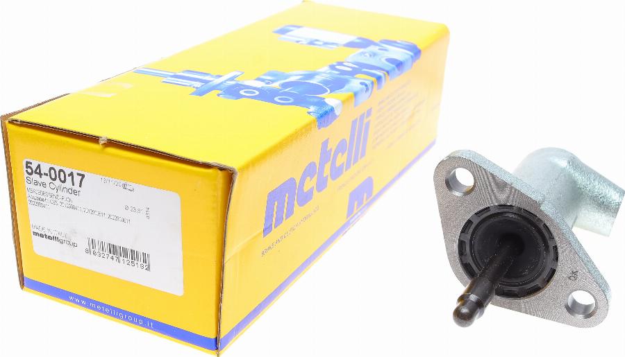 Metelli 54-0017 - Slave Cylinder, clutch onlydrive.pro