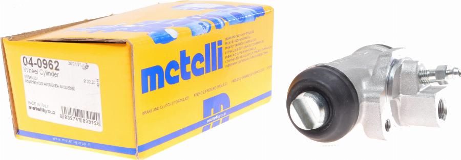 Metelli 04-0962 - Rato stabdžių cilindras onlydrive.pro