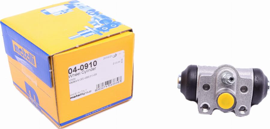 Metelli 04-0910 - Wheel Brake Cylinder onlydrive.pro