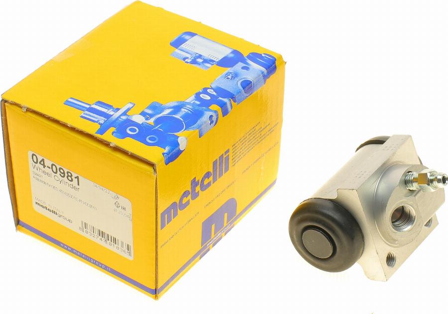 Metelli 04-0981 - Колесный тормозной цилиндр onlydrive.pro