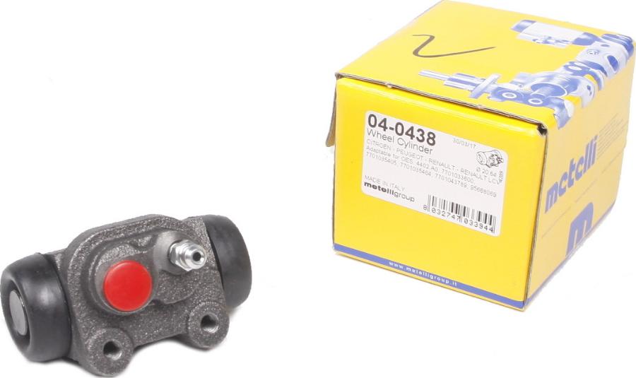 Metelli 04-0438 - Rattapidurisilinder onlydrive.pro