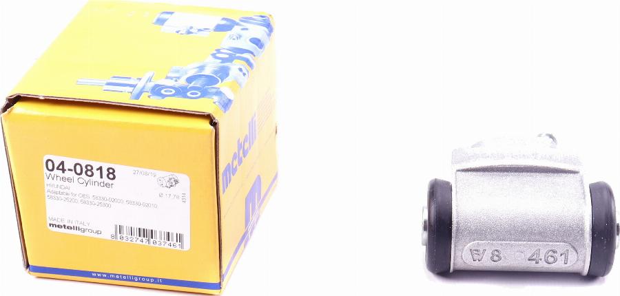 Metelli 04-0818 - Wheel Brake Cylinder onlydrive.pro