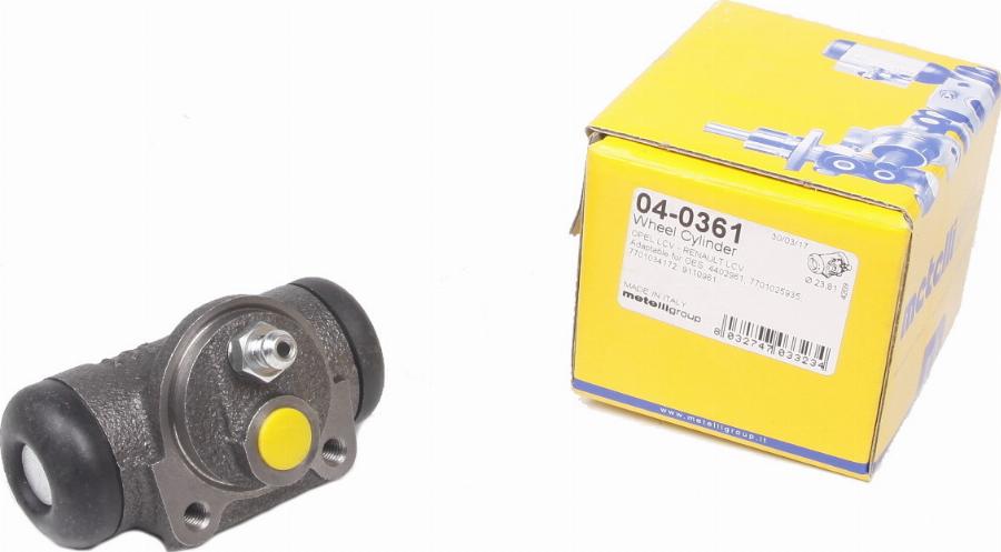 Metelli 04-0361 - Rattapidurisilinder onlydrive.pro