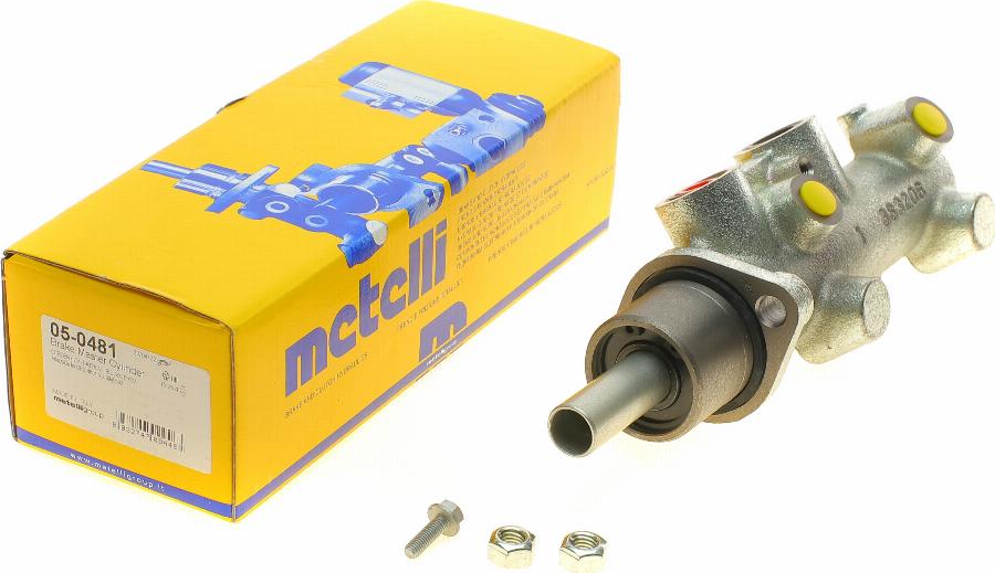 Metelli 05-0481 - Главный тормозной цилиндр onlydrive.pro