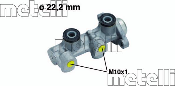 Metelli 05-0511 - Brake Master Cylinder onlydrive.pro